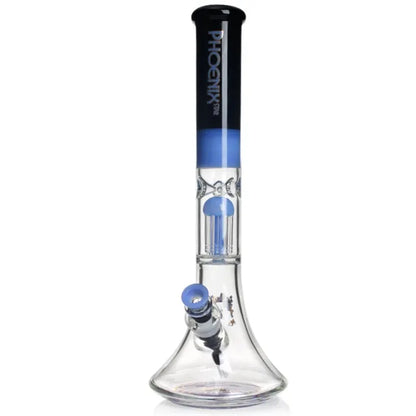 Percolator Bong With 8 Arm Perc 16 Inches